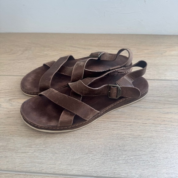 Women's Chaco Wayfarer Sandals Brown Size 10 - Picture 5 of 6